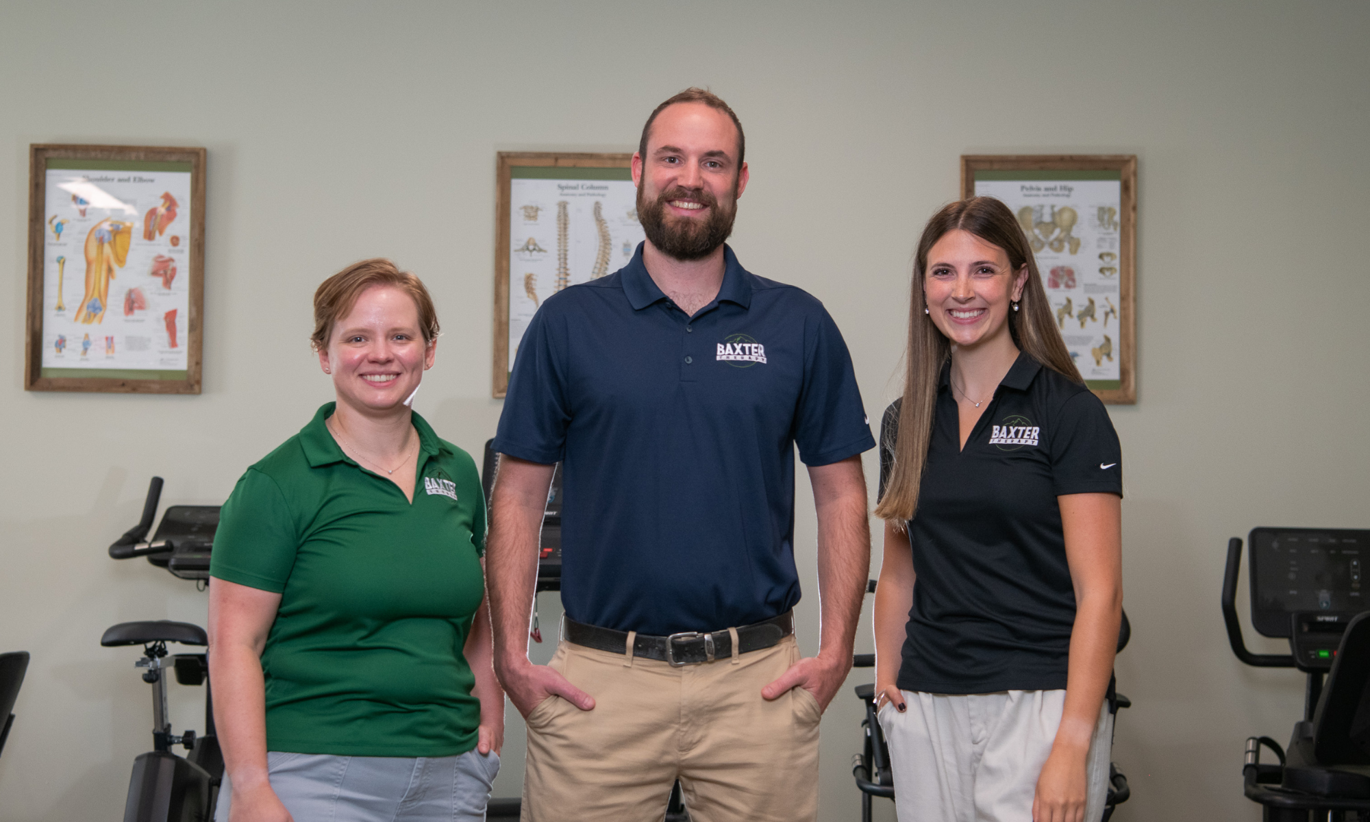 The Baxter Therapy team of occupational and physical therapists in the Manchester clinic
